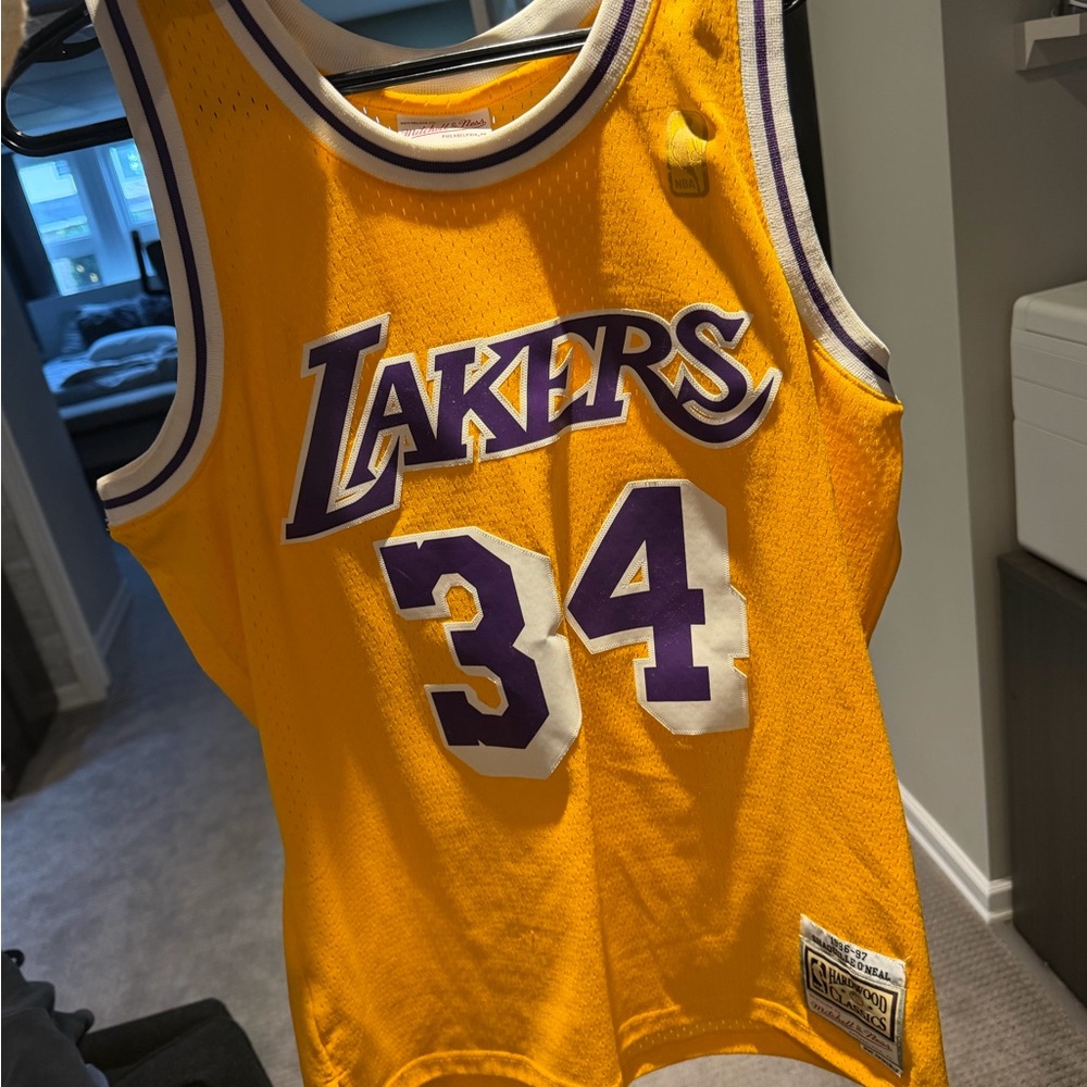 Shaq Lakers Basketball Jersey
